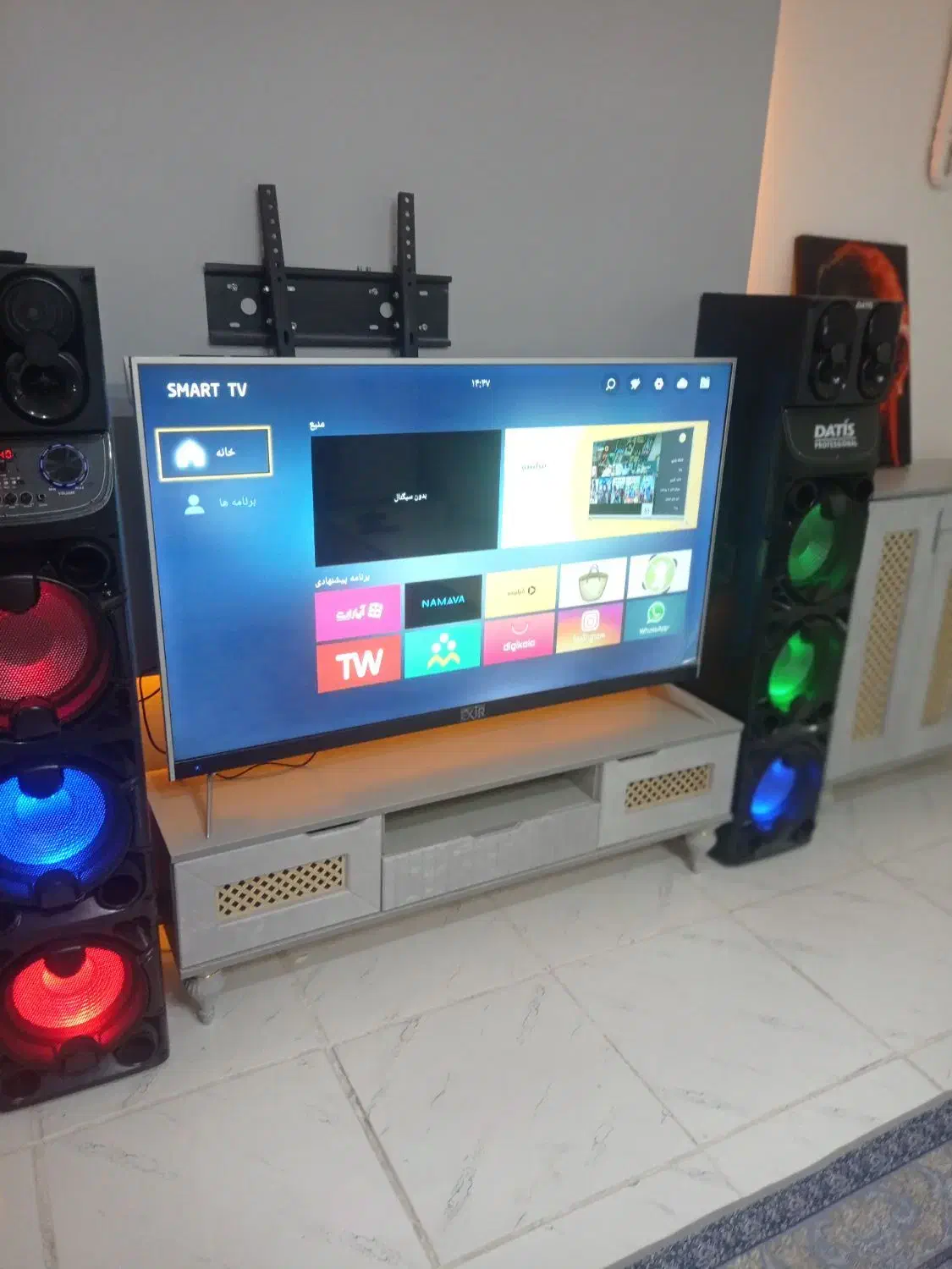 ال ای دی 55اینچ هوشمند فروکی|تلویزیون و پروژکتور|اندیشه, اندیشه فاز ۴|دیوار