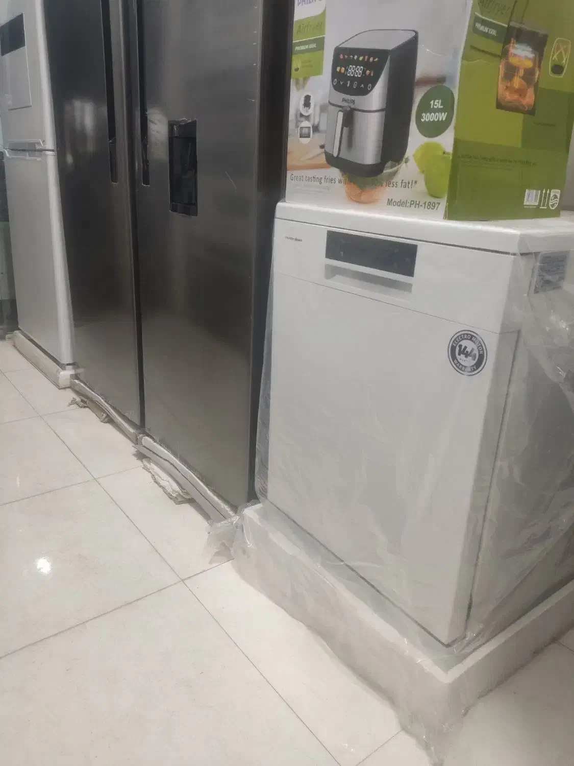 ظرفشویی پاکشوما مدل ۳۵۱۲  ۱۵نفره تمام لمسی|ماشین ظرفشویی|صحنه, |دیوار