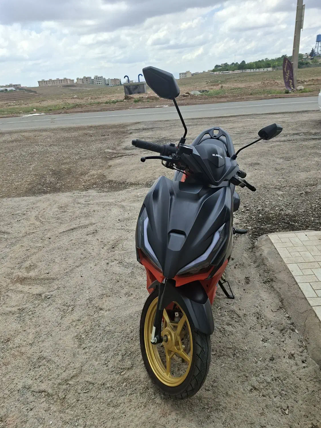 کویر s2|موتورسیکلت|هشتگرد, شهرک بعثت|دیوار