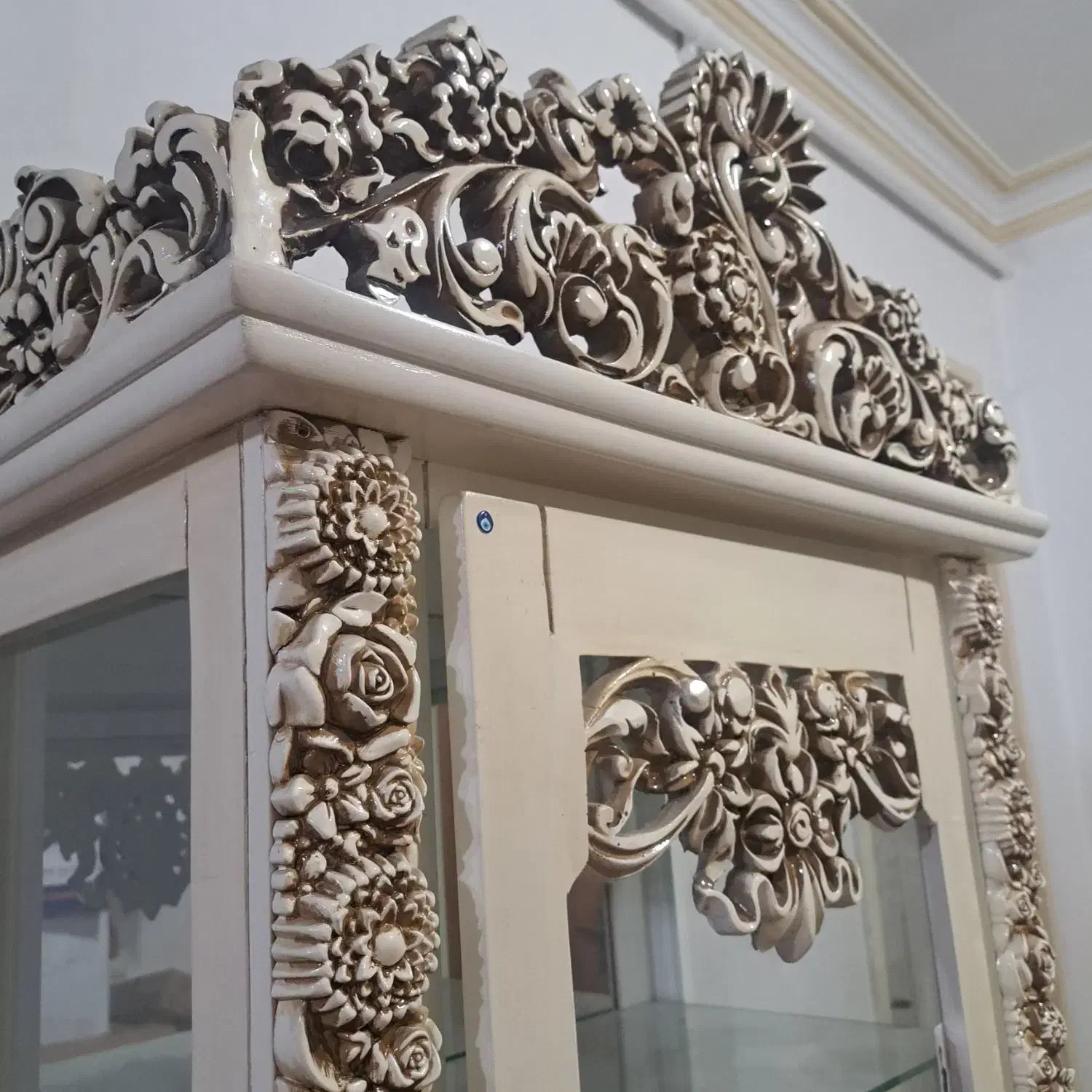 بوفه ..سالم در حد نو|بوفه، ویترین، کنسول|آبیک, |دیوار