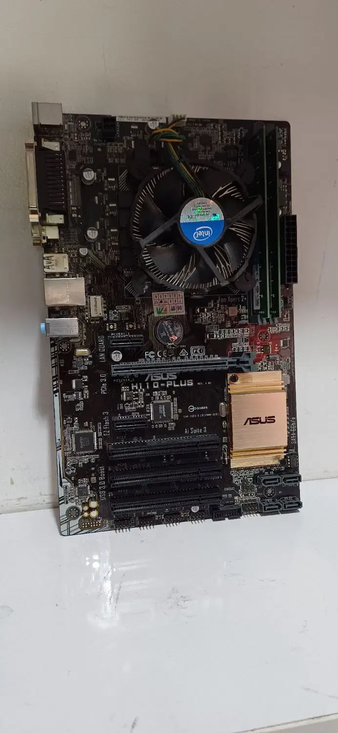 مادربرد. cpu i7 7700 ram 16GB|قطعات و لوازم جانبی رایانه|شیراز, شهرک پرواز|دیوار