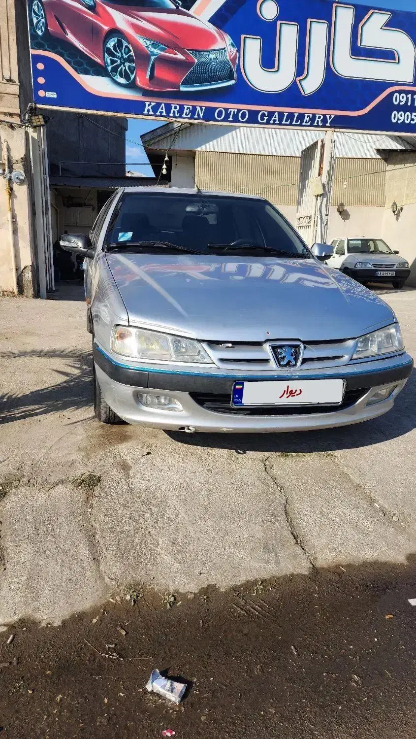 پژو پارس ۸۵ نقره ای|خودرو سواری و وانت|صومعه‌سرا, |دیوار