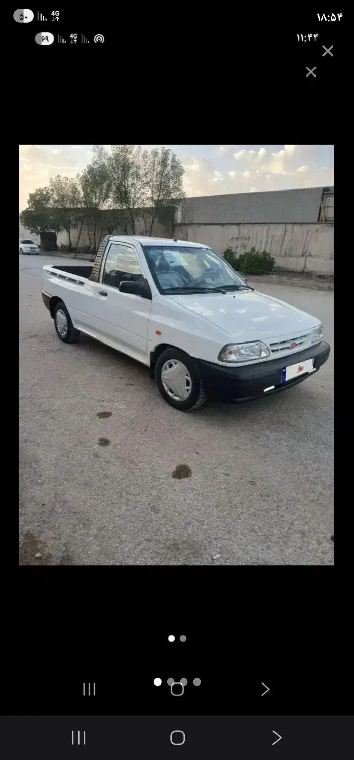 پراید وانت ۴۰۳ بدون عیب|خودرو سواری و وانت|نجف‌آباد, گلدشت|دیوار