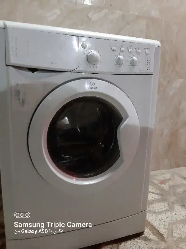 لباسشویی تمام اتومات هفت کیلویی ایندزیت|ماشین لباسشویی و خشککن لباس|مشهد, کارمندان دوم|دیوار