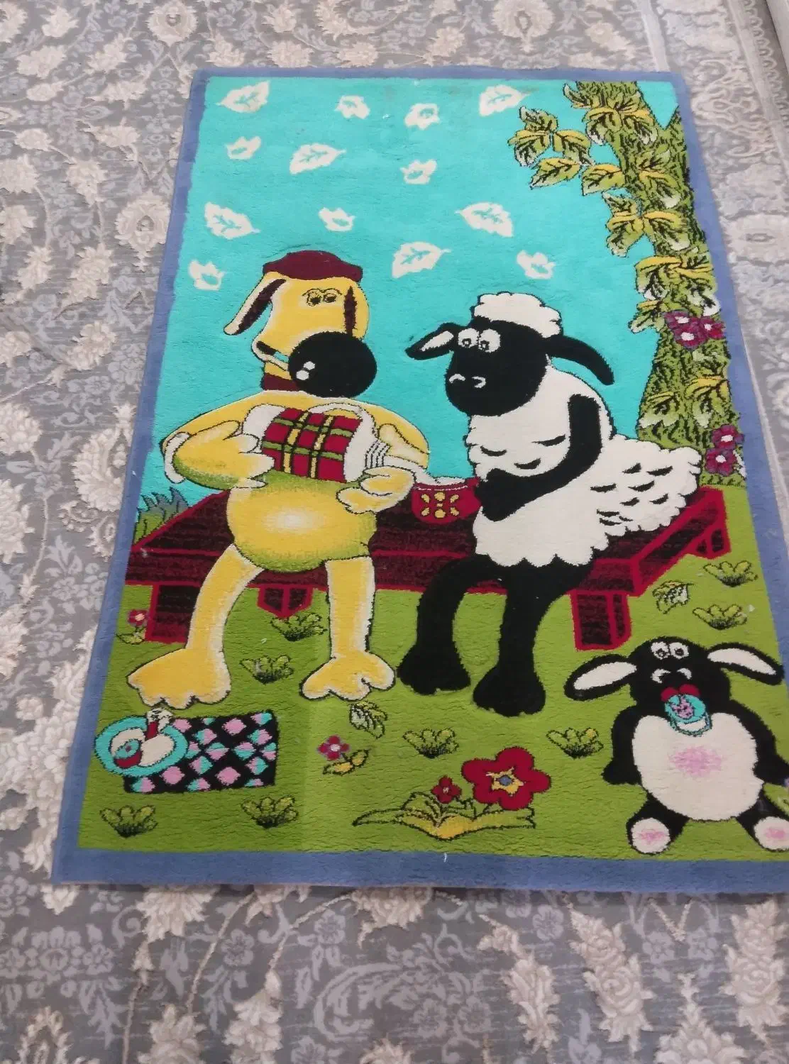 قالی کودک|فرش|سنندج, |دیوار