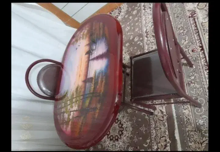 میز و صندلی ناهار خوری|میز و صندلی غذاخوری|پیر بکران, |دیوار