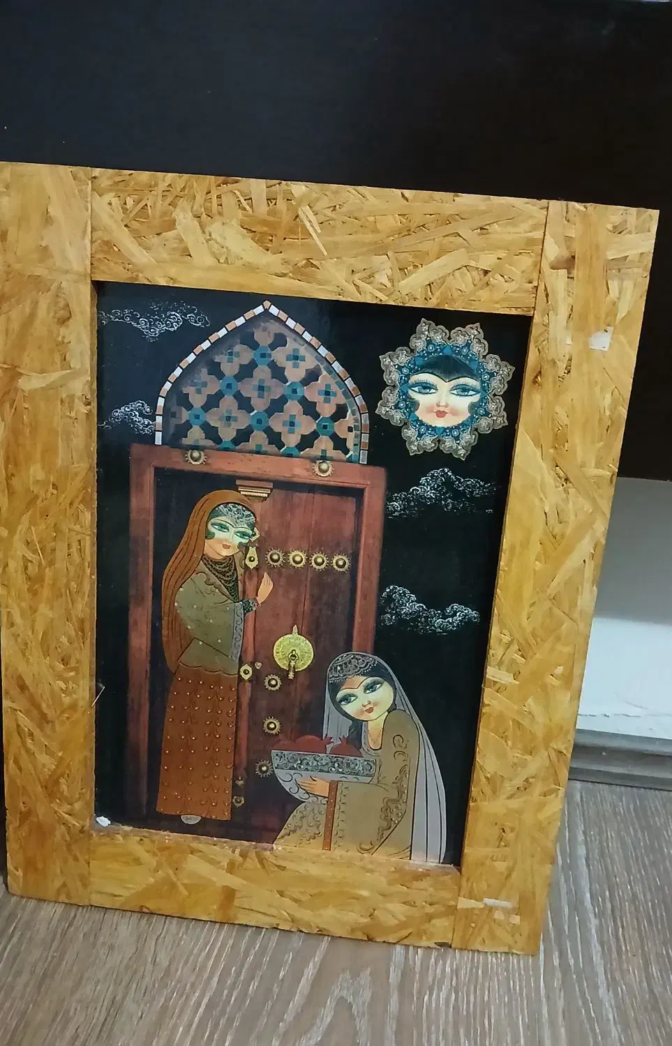 تابلو با قاب چوبی|تابلو، نقاشی، عکس|پرند, فاز ۵|دیوار