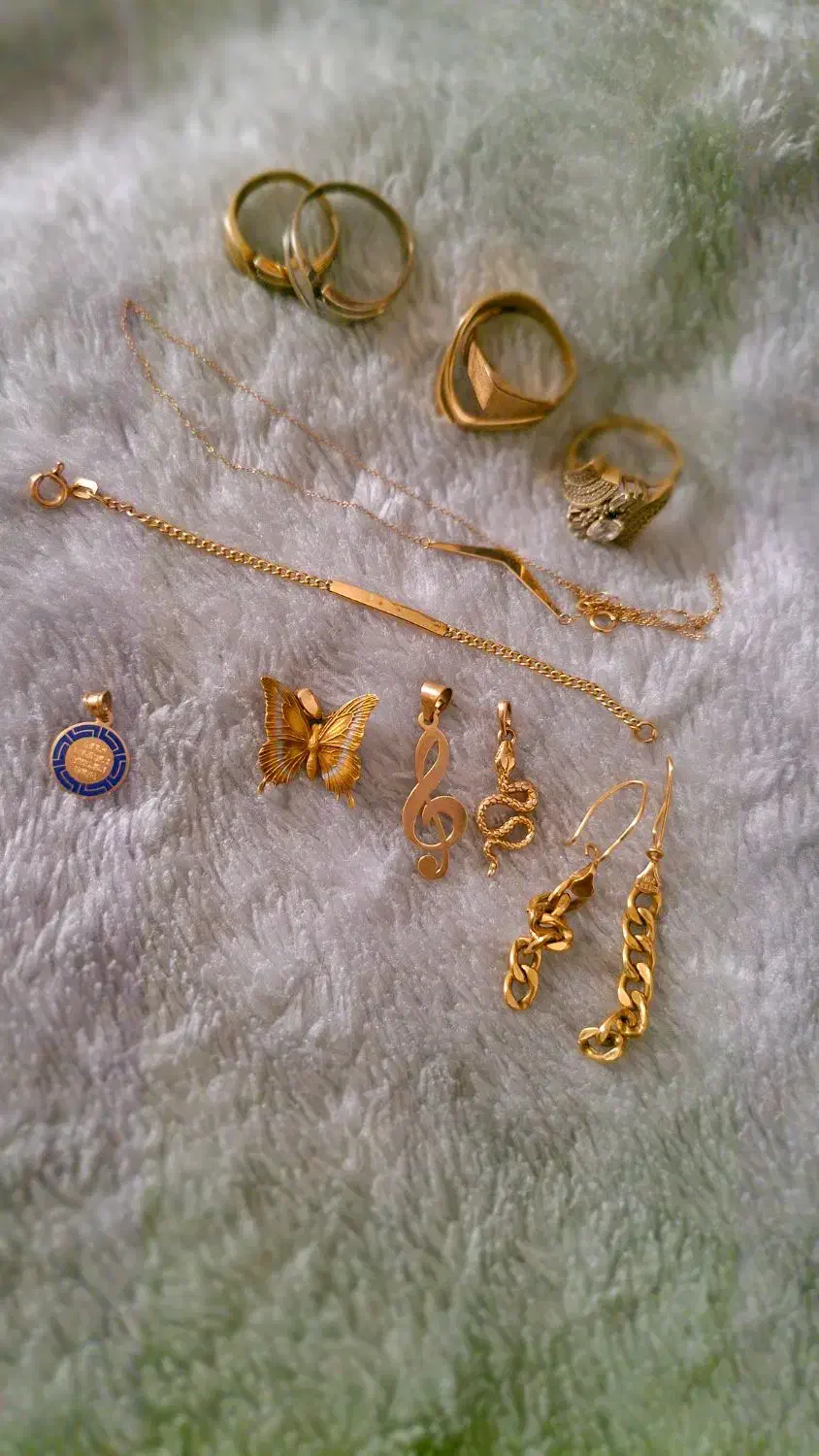 طلا کم استفاده شده ۱۲۰گرم|جواهرات|تهران, شهید رجایی|دیوار