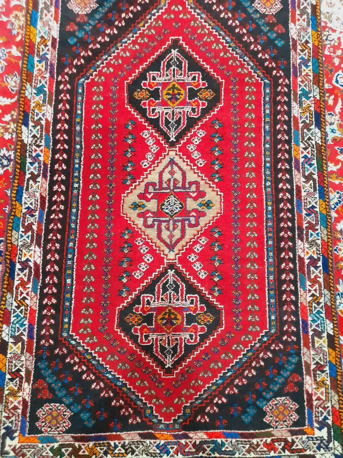 قالیچه دستبافت|فرش|شیراز, داریون|دیوار