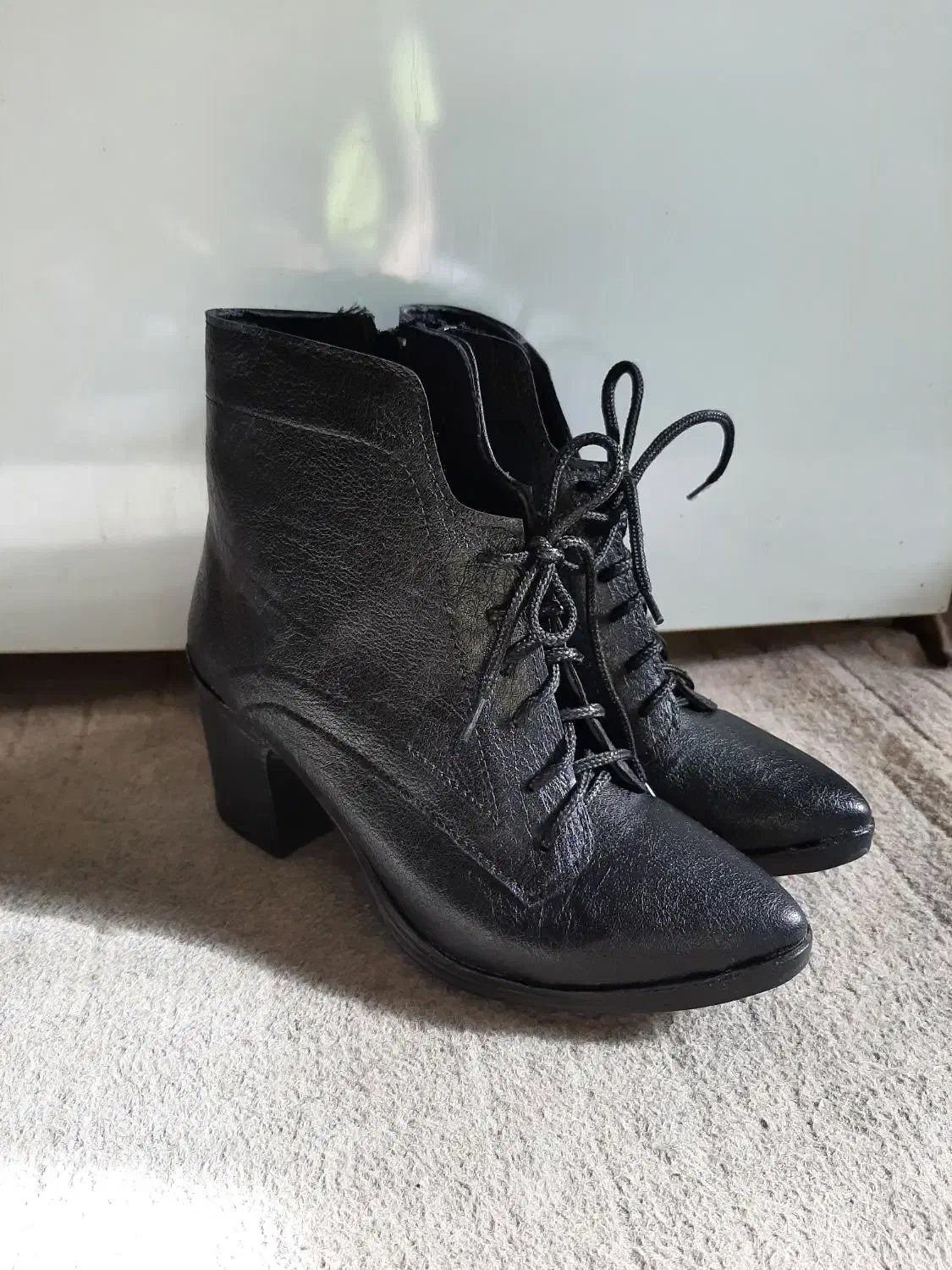 بوت چرم نو سایز ۳۷|کیف، کفش، کمربند|لاهیجان, رجایی|دیوار