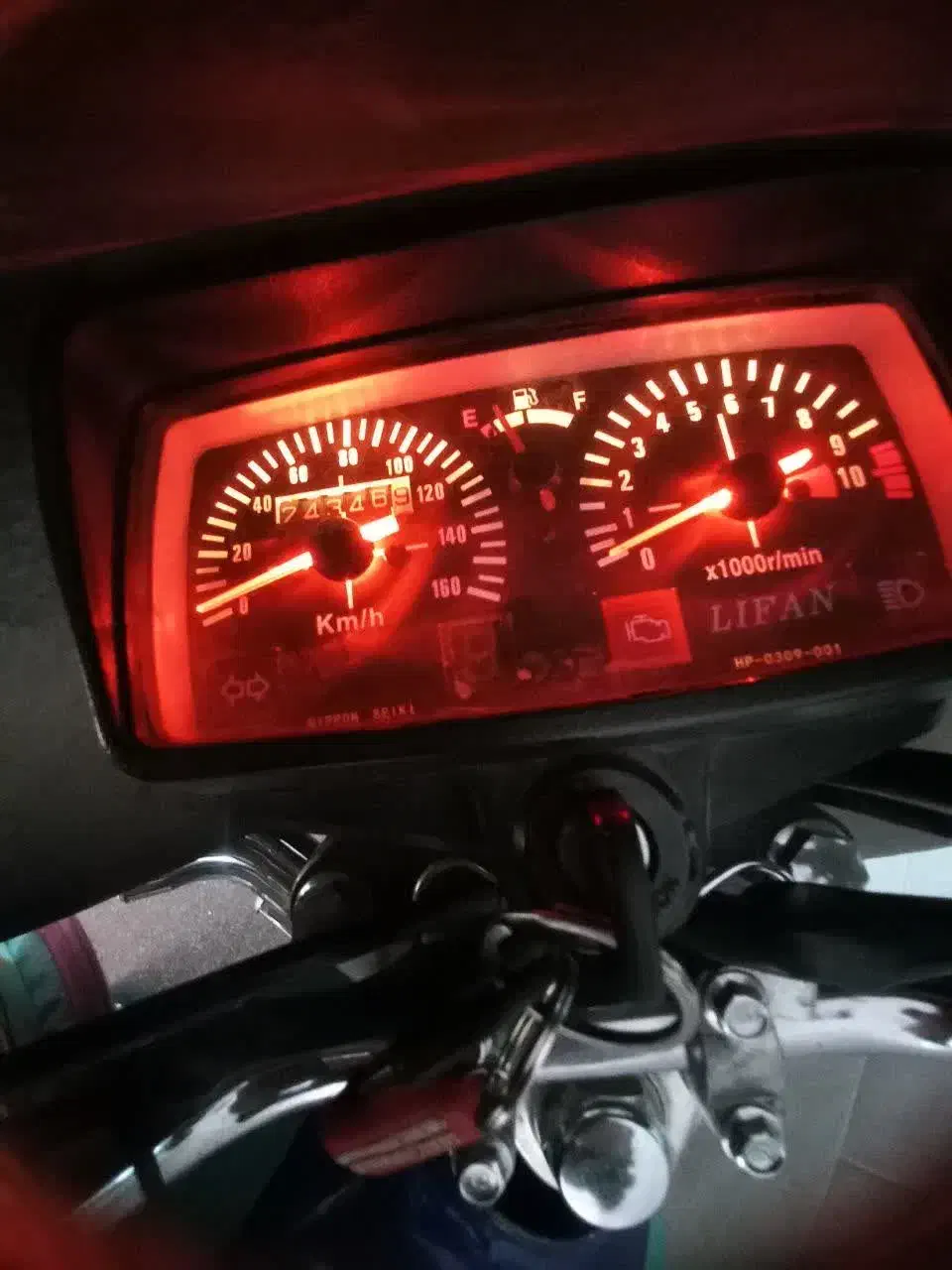 فروش موتورسیکلت لیفان ۲۰۰|موتورسیکلت|تهران, عباسی|دیوار