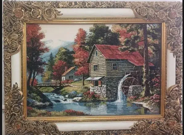 تابلو فرش ماشینی|تابلو فرش|آفتاب, |دیوار