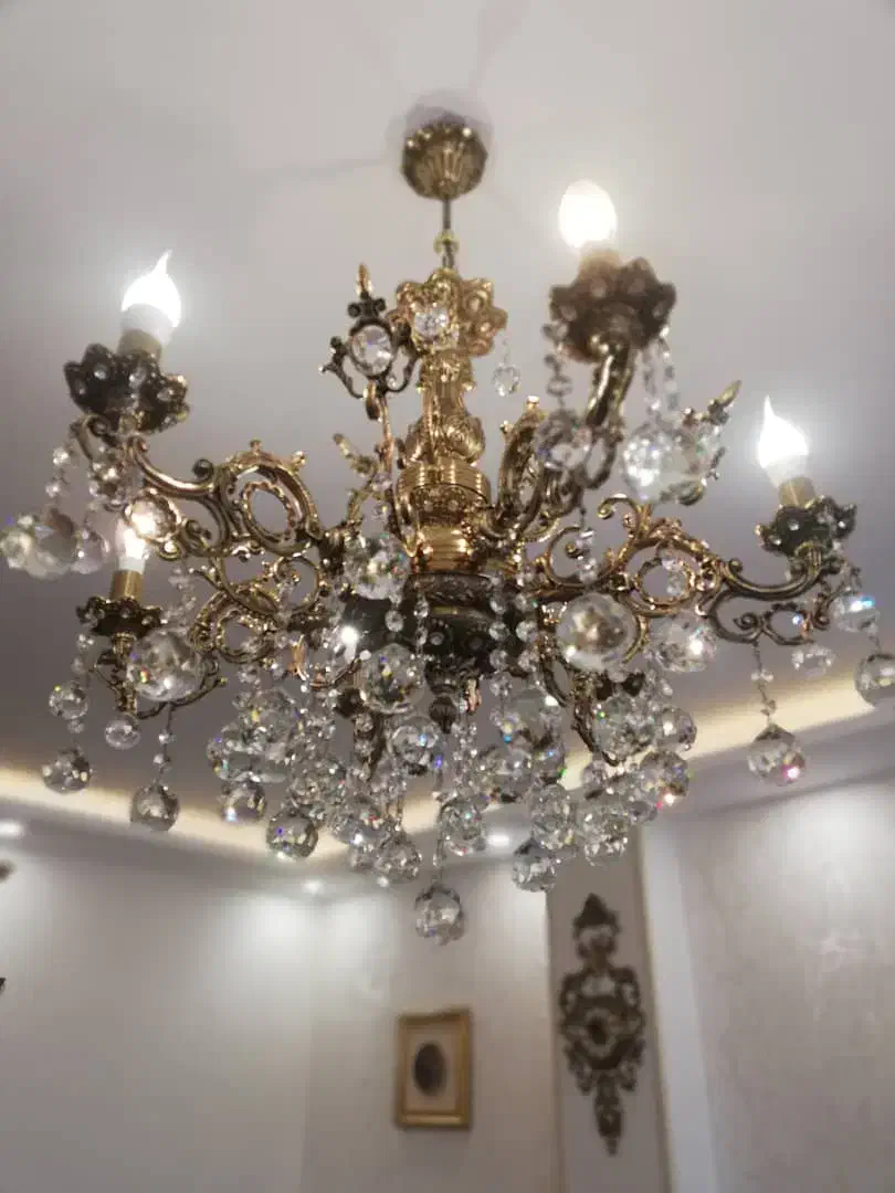 لوستر برنز|لوستر و چراغ آویز|فردیس, قریشی|دیوار