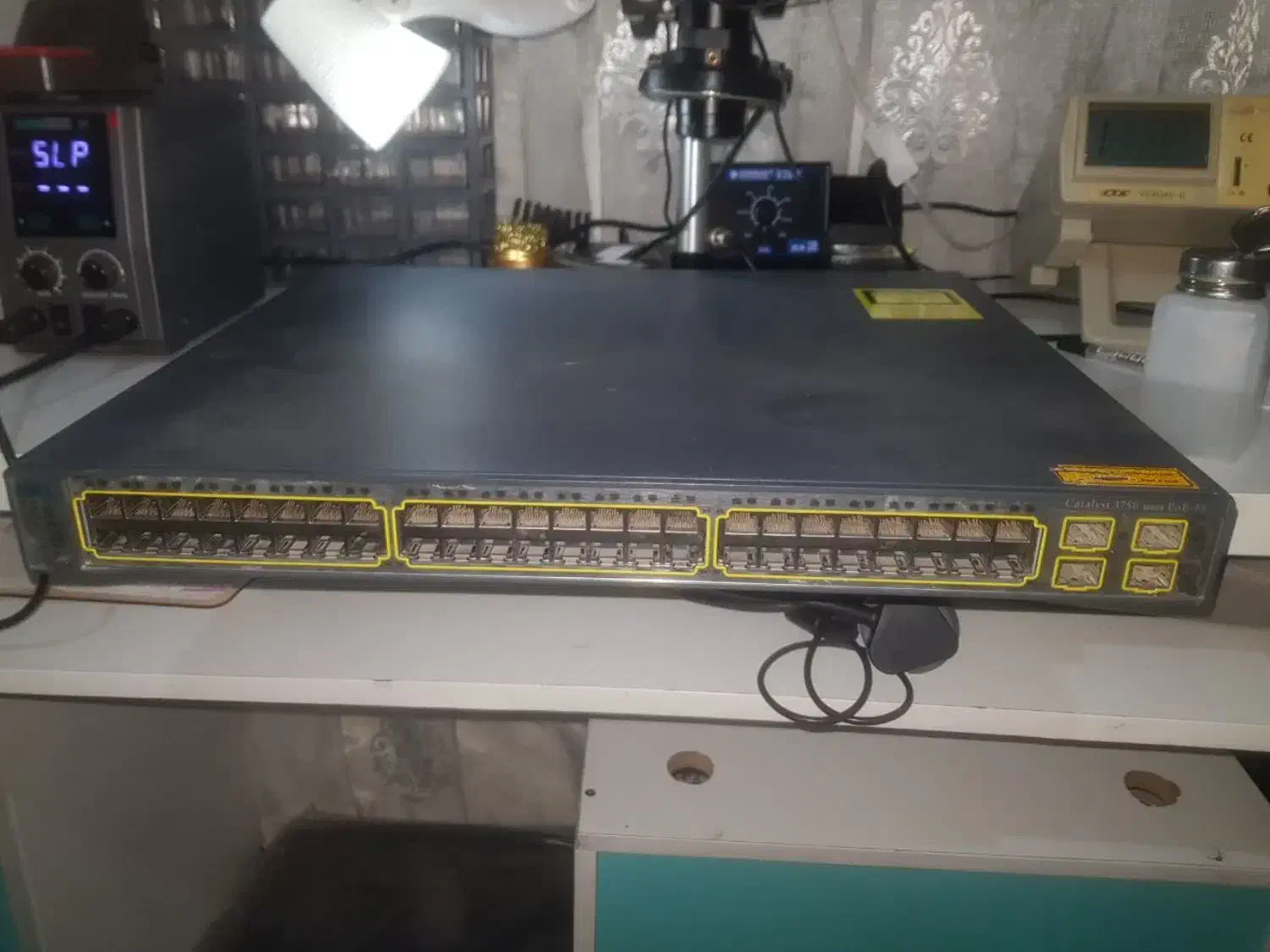 سویچ سیسکو ۳۷۵۰|مودم و تجهیزات شبکه|تهران, تهرانسر مرکزی|دیوار