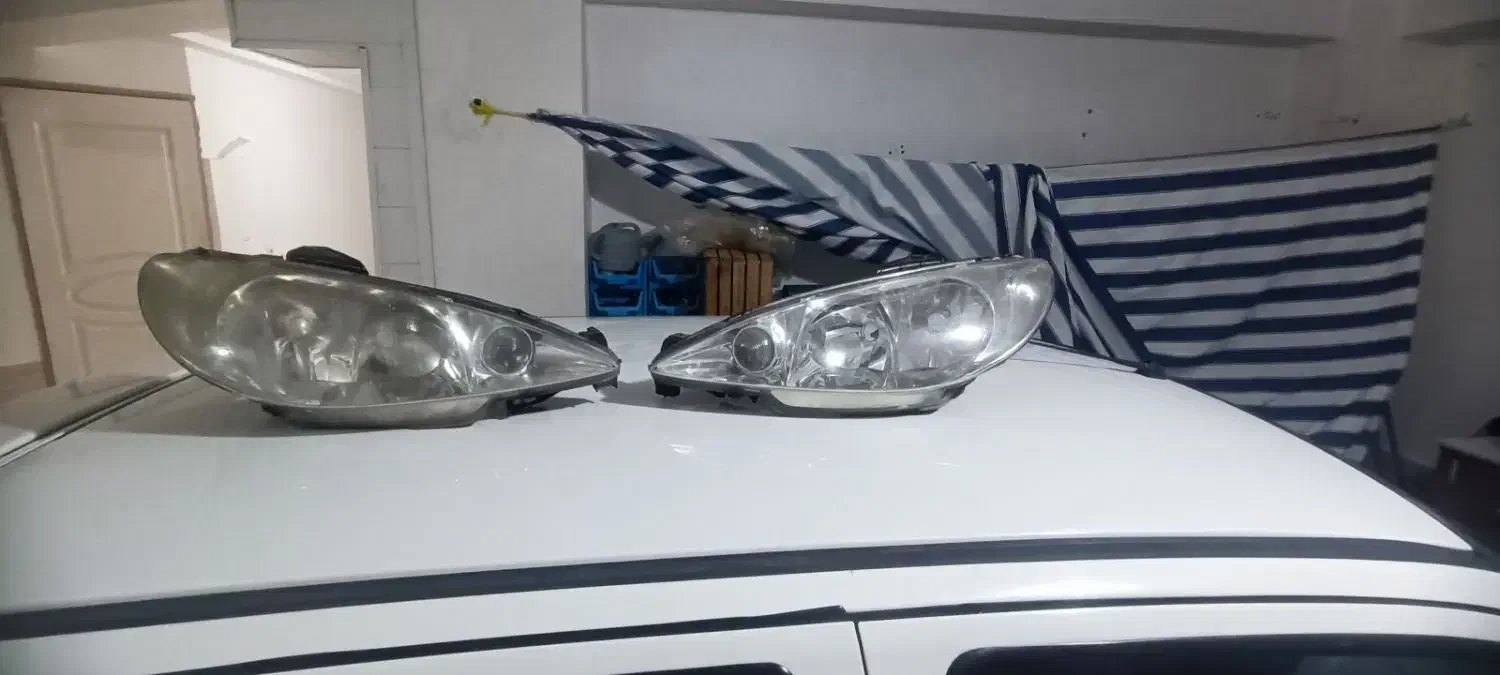 چراغ اصلی 206|قطعات یدکی و لوازم جانبی|سهند, |دیوار