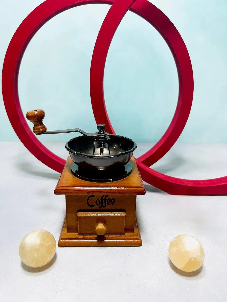 آسیاب قهوه چوبی تیغه سرامیک خردکن قهوه اسپرسو|سماور، چای‌ساز، قهوه‌ساز|مشهد, چهنو|دیوار