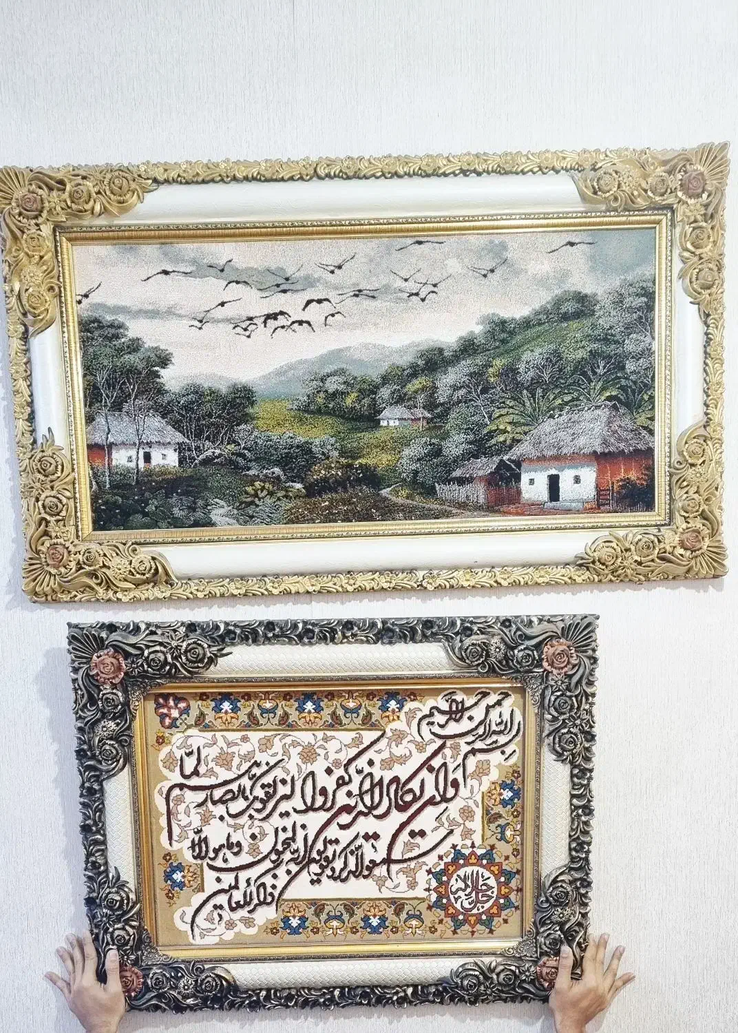 تابلو فرش تمیز و مرتب و سالم|تابلو فرش|مشهد, جوادیه|دیوار