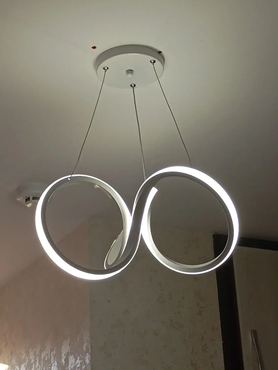 لوستر ال ای دی مدرن|لوستر و چراغ آویز|همدان, |دیوار