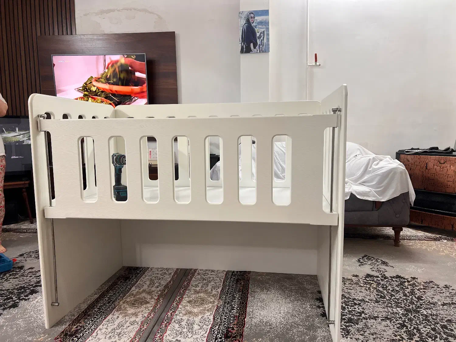 تخت کنارمادر|تخت و صندلی بچه|گرگان, |دیوار