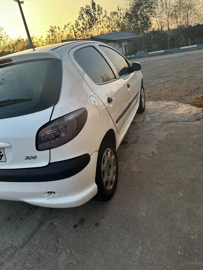 ۲۰۶ تیپ ۵|خودرو سواری و وانت|رشت, آزادگان|دیوار