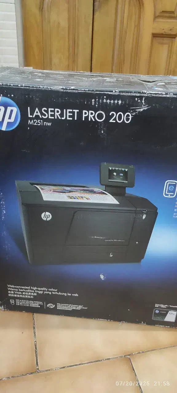 پرینتر hp لیزر جت رنگی پرو ۲۰۰ M251nw|پرینتر، اسکنر، کپی، فکس|تهران, شهرک هما|دیوار