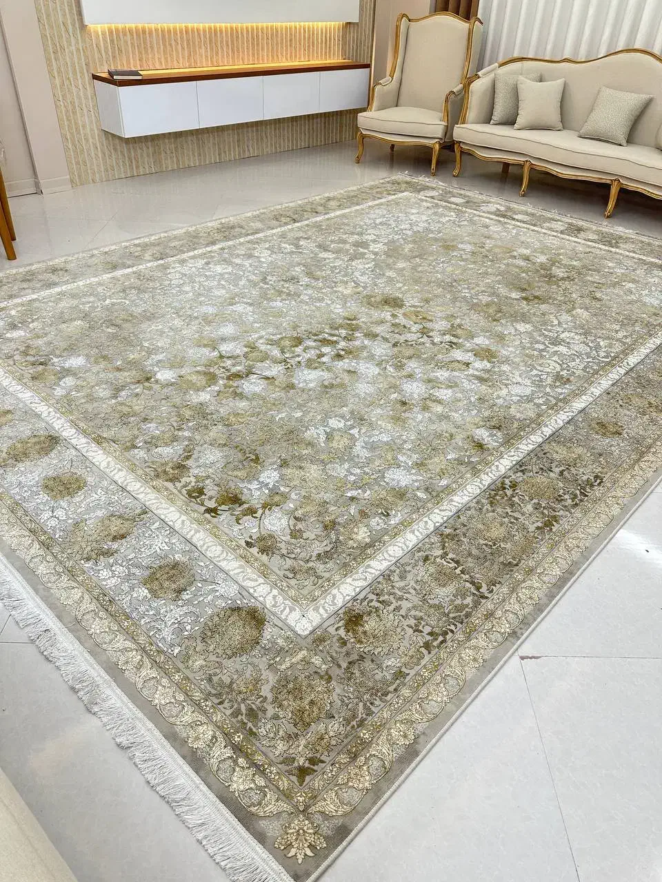 فرش 1200شانه پتینه|فرش|بجنورد, |دیوار