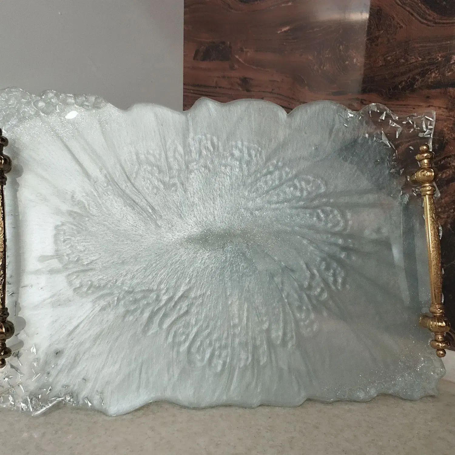 سینی رزینی|ظروف سرو و پذیرایی|رضویه, |دیوار