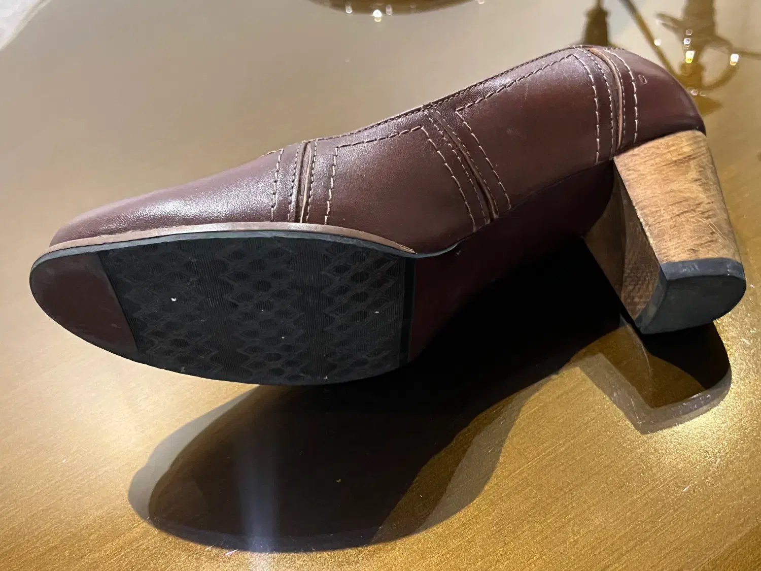 کفش چرم زنانه سایز ۳۹-۴۰|کیف، کفش، کمربند|تهران, شهران شمالی|دیوار