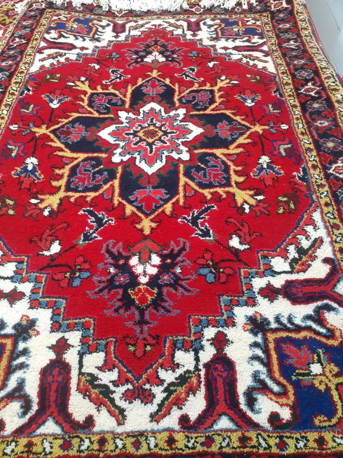 یک جفت زرنیم هریس|فرش|میانه, |دیوار