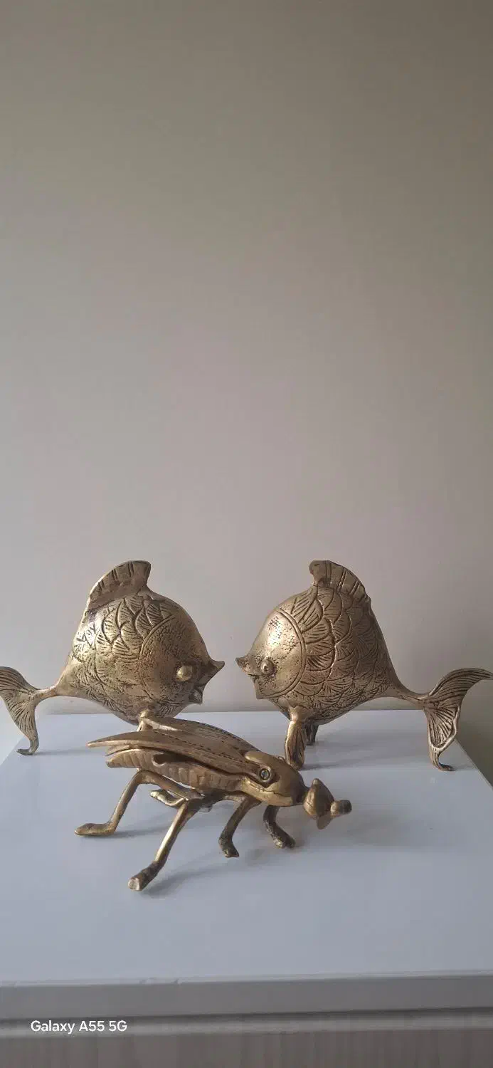 سه عددمجسمه برنز|مجسمه، تندیس، ماکت|ملایر, |دیوار