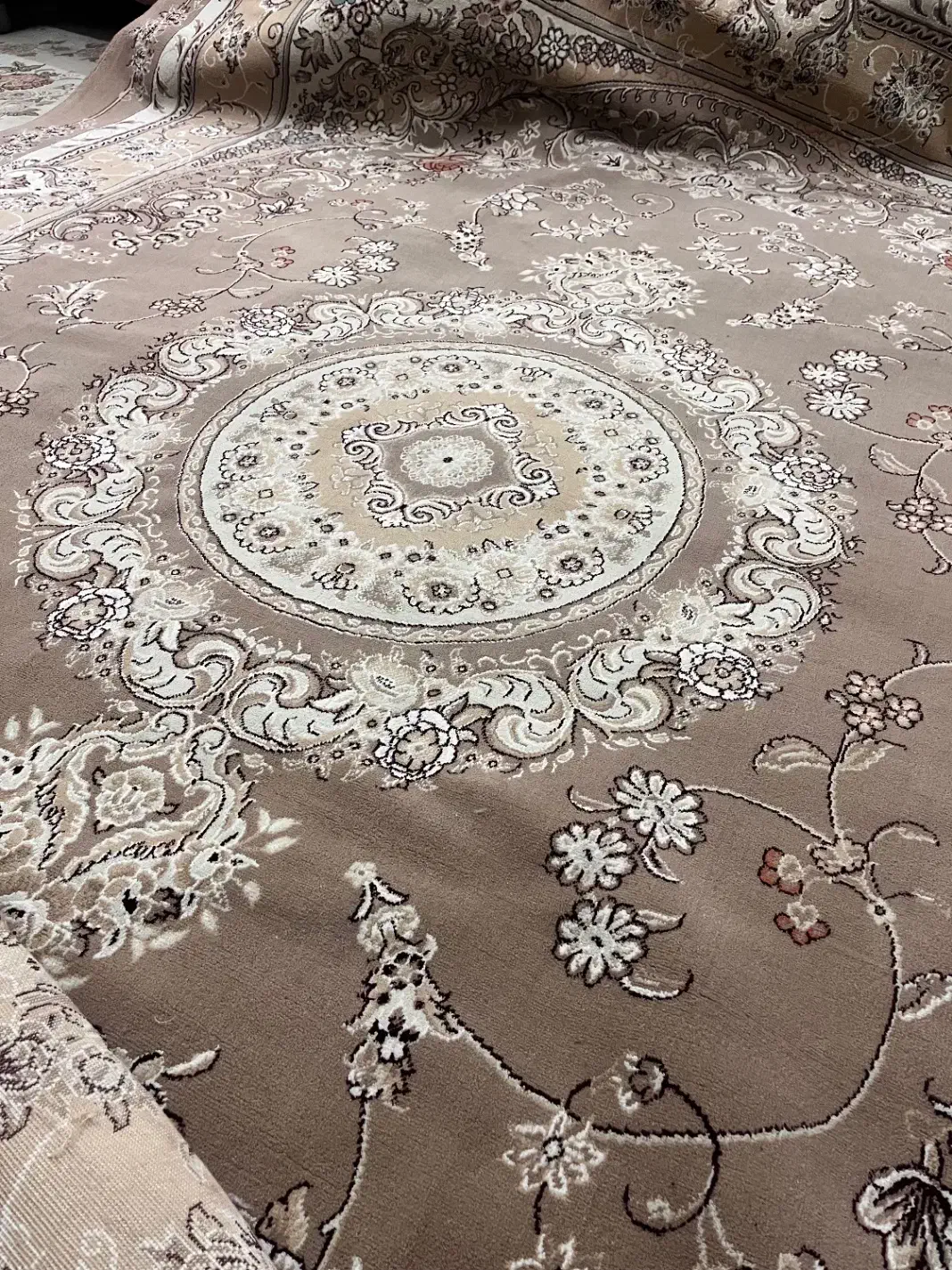 فرش ۱۲ متری تک|فرش|دزفول, |دیوار