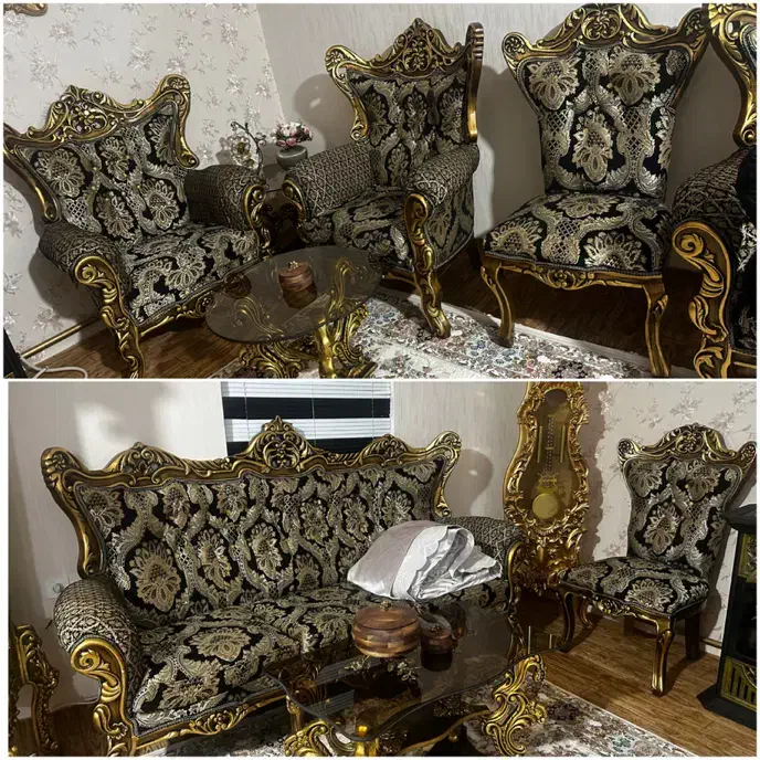 سرویس مبل و جلومبلی|مبلمان خانگی و میز عسلی|ماکو, |دیوار