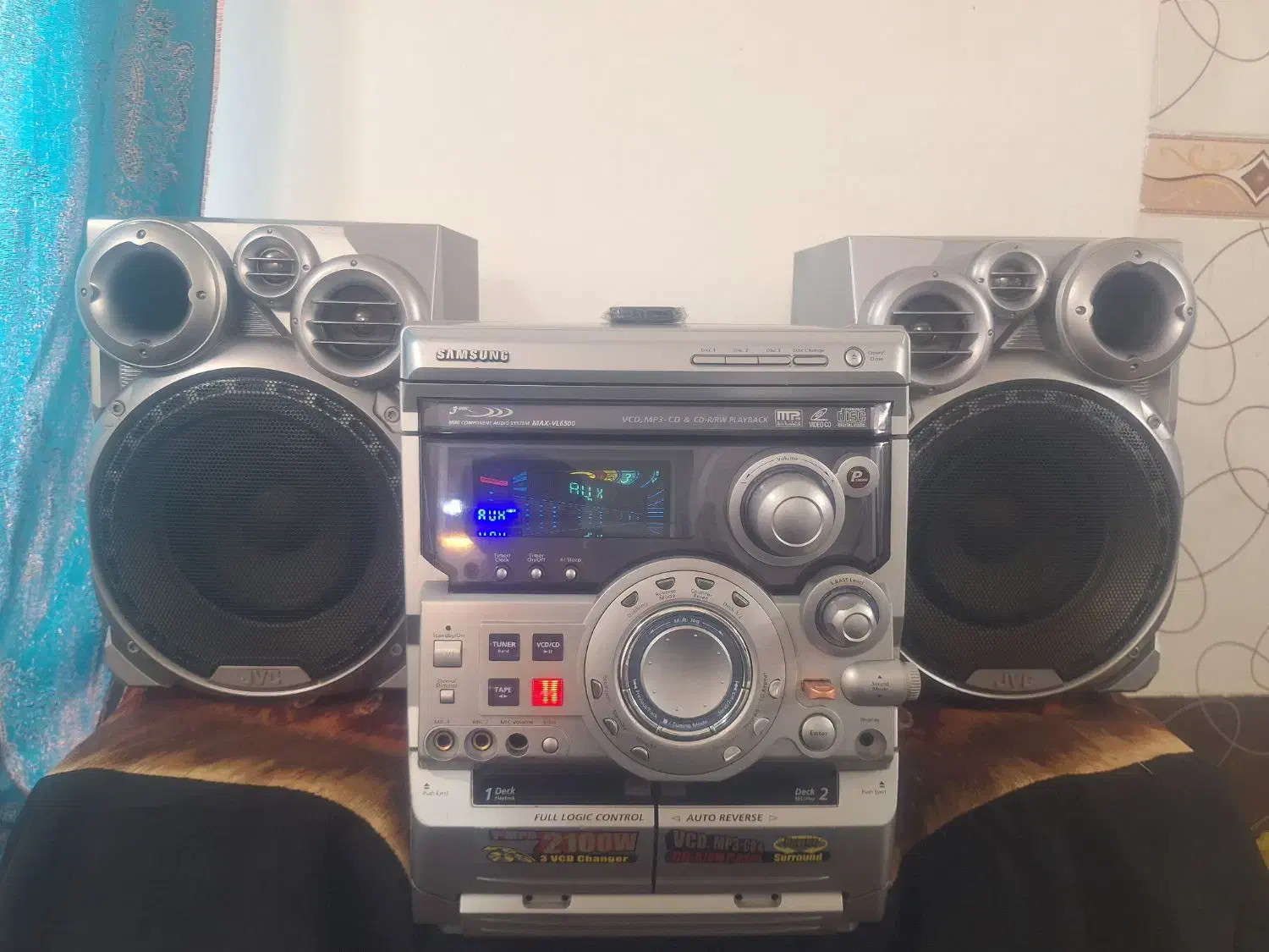 یک سیستمSAMSUNG(سامسونگ) کره ای اصل 6کاره درحدنو|سیستم صوتی خانگی|کرمان, |دیوار