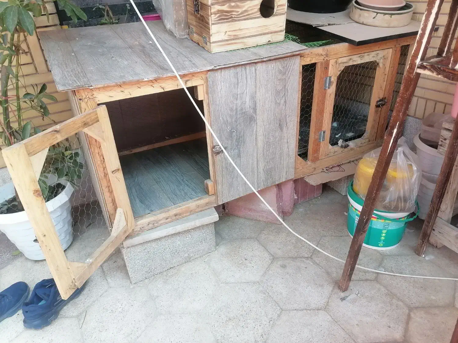 ۲ تا قفس بزرگ سالم|لوازم جانبی حیوانات|شیراز, طلاب|دیوار