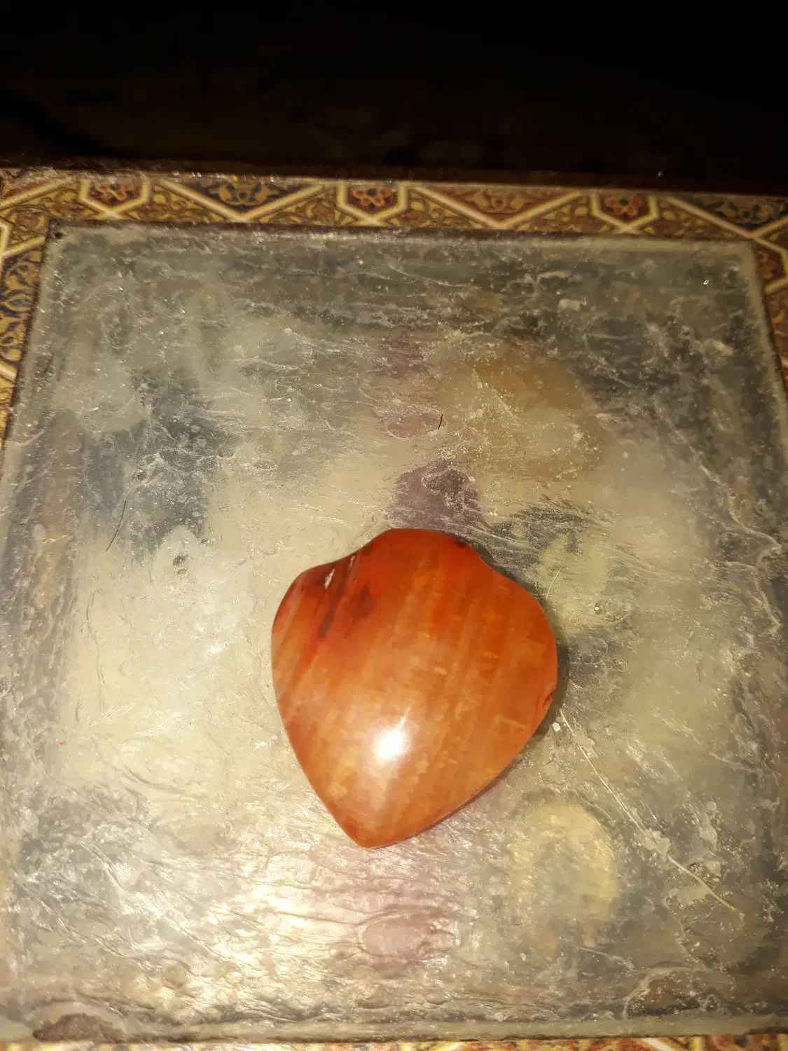 عقیق یمنی کرزی طوق دار|جواهرات|اهواز, معین زاده|دیوار