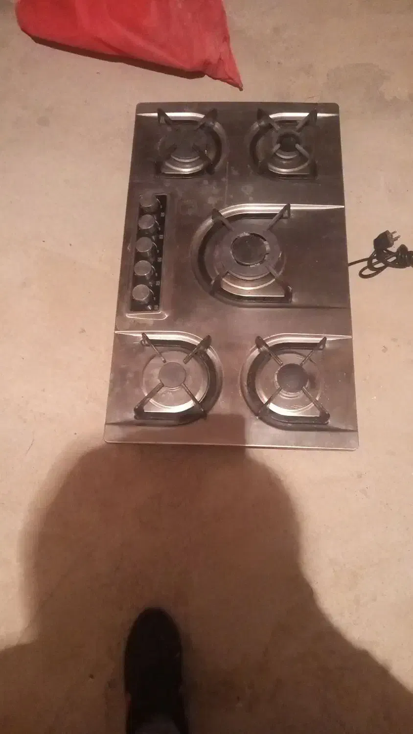 گاز صفحه ای استیل مارک hom gas|اجاق گاز و لوازم برقی پختوپز|آباده, |دیوار