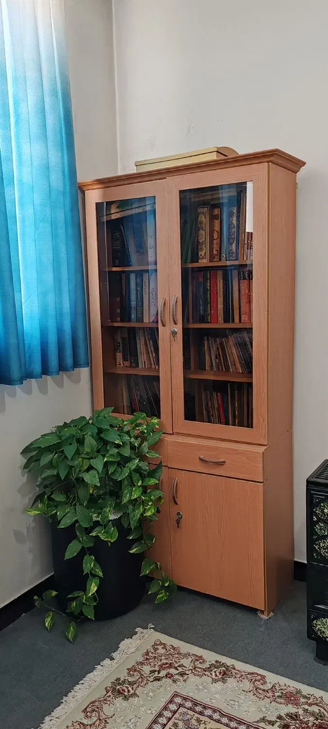 کتابخانه MDF|کتابخانه، شلف، قفسههای دیواری|بروجن, |دیوار