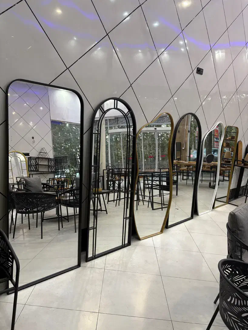 آینه قدی آینه ایستاده آینه آرایشگاه آینه باشگاه|آینه|رامجین, |دیوار