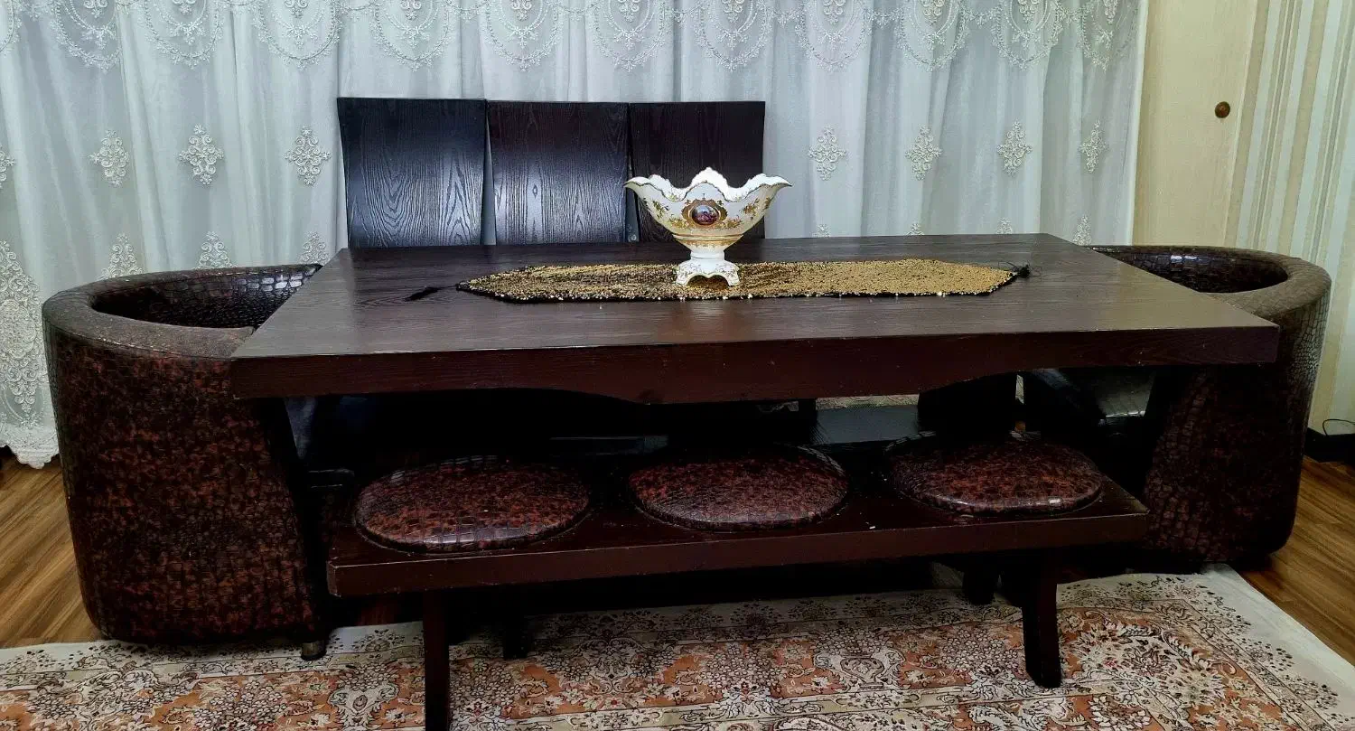 میز نهارخوری ۸نفره|میز و صندلی غذاخوری|تهران, سهروردی|دیوار