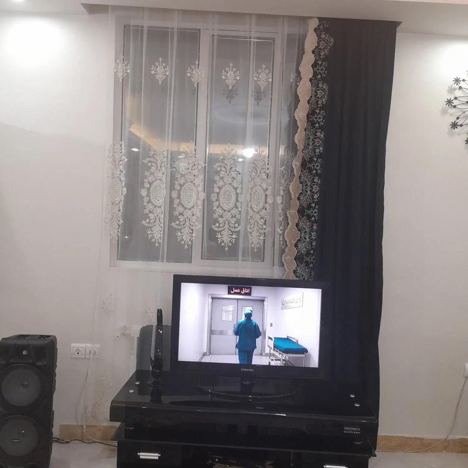 پرده|پرده، رانر، رومیزی|محمدشهر, همایون ویلا|دیوار