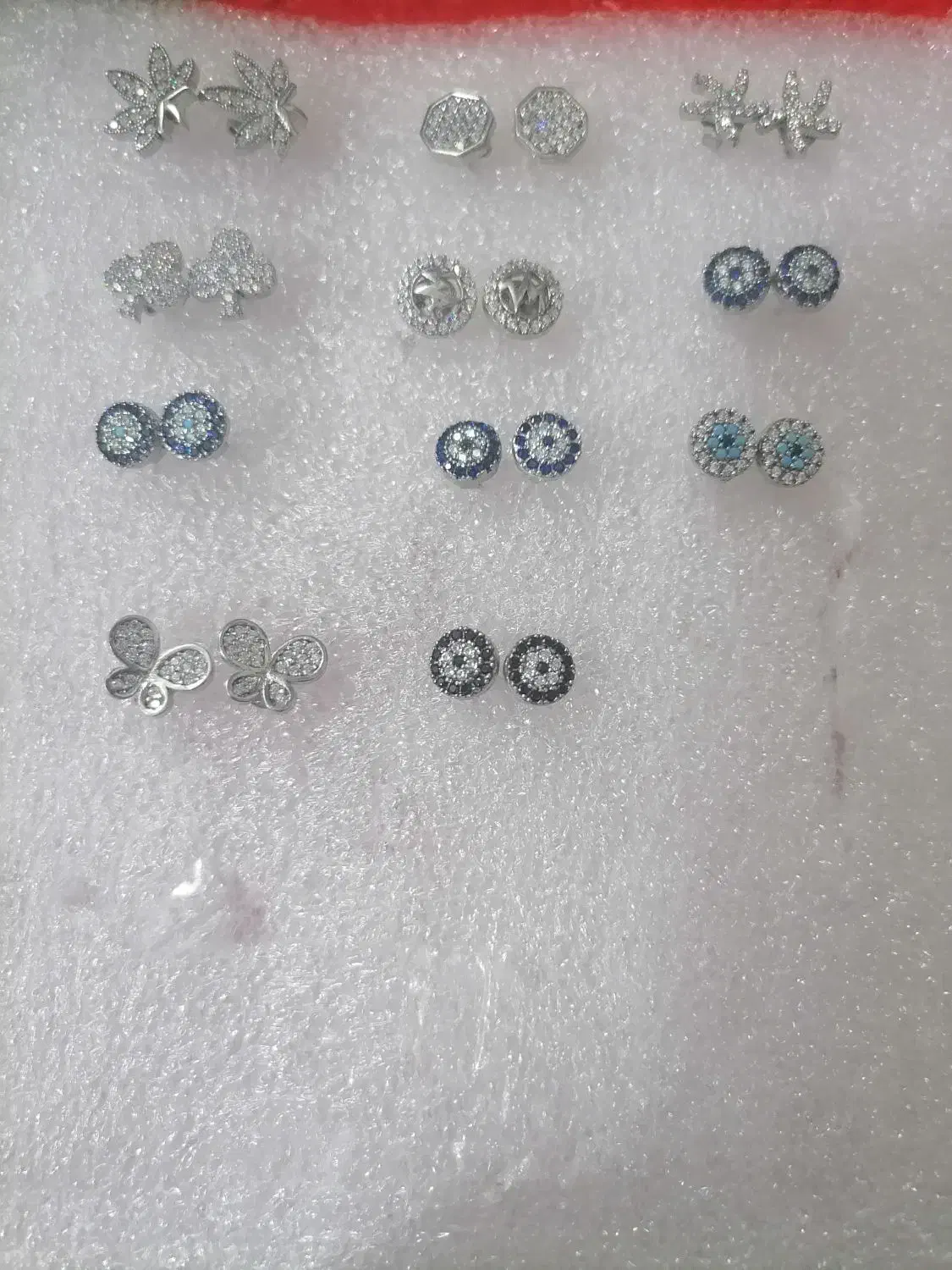 گوشواره نوزاد نقره|جواهرات|کاشمر, |دیوار