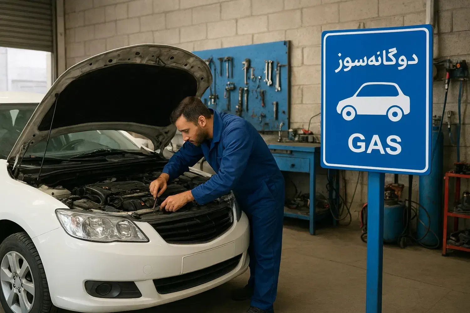 فروش و تعمیرات تخصصی خودروهای دوگانه سوز|خدمات موتور و ماشین|مرزیکلا, |دیوار