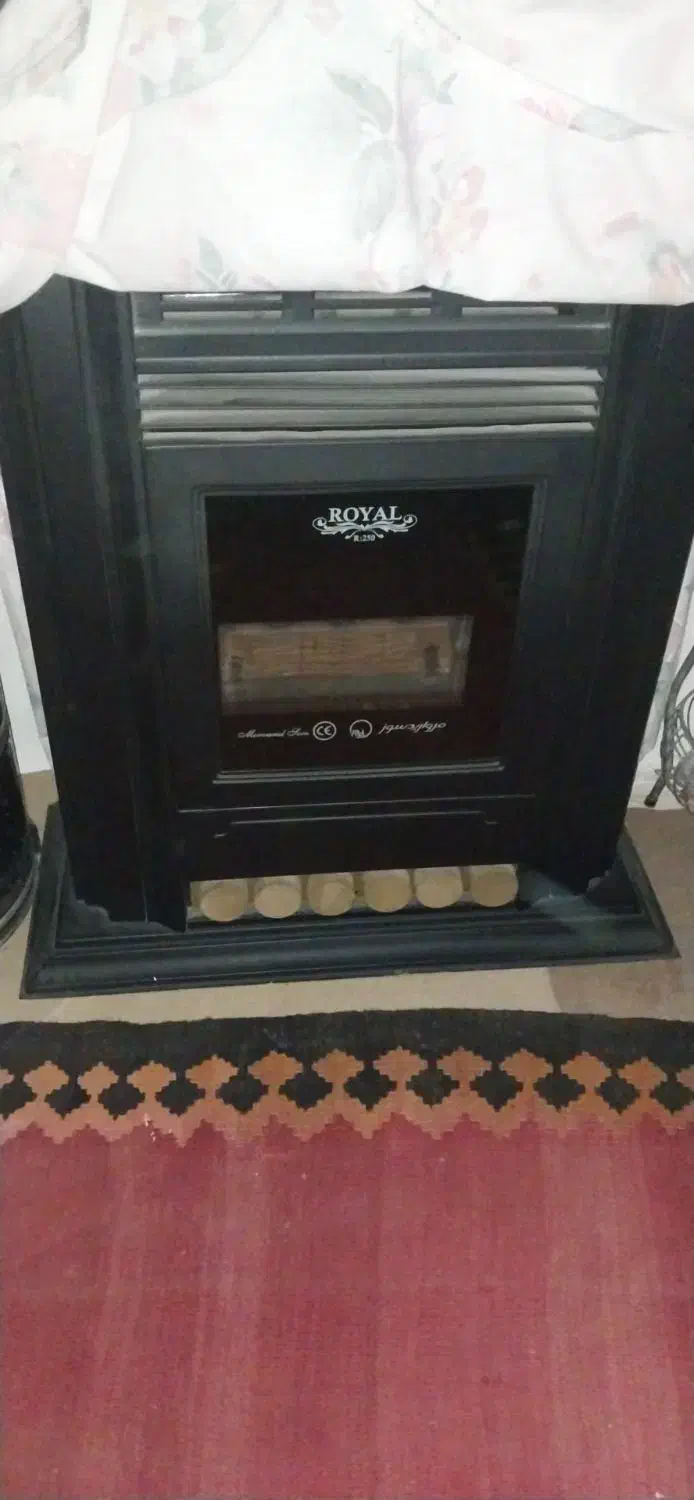 بخاری|بخاری، هیتر، شومینه|میانه, |دیوار