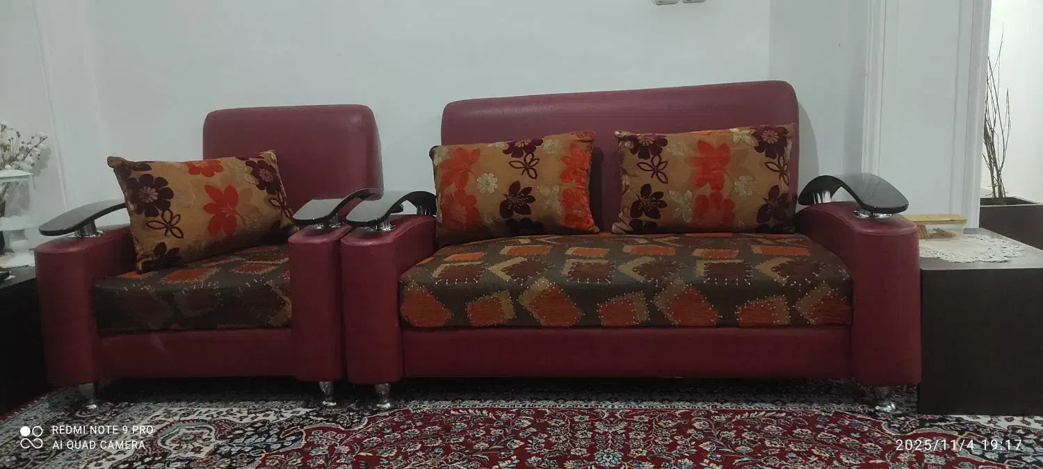 مبل هشت نفره|مبلمان خانگی و میز عسلی|لاهیجان, مهرگان|دیوار