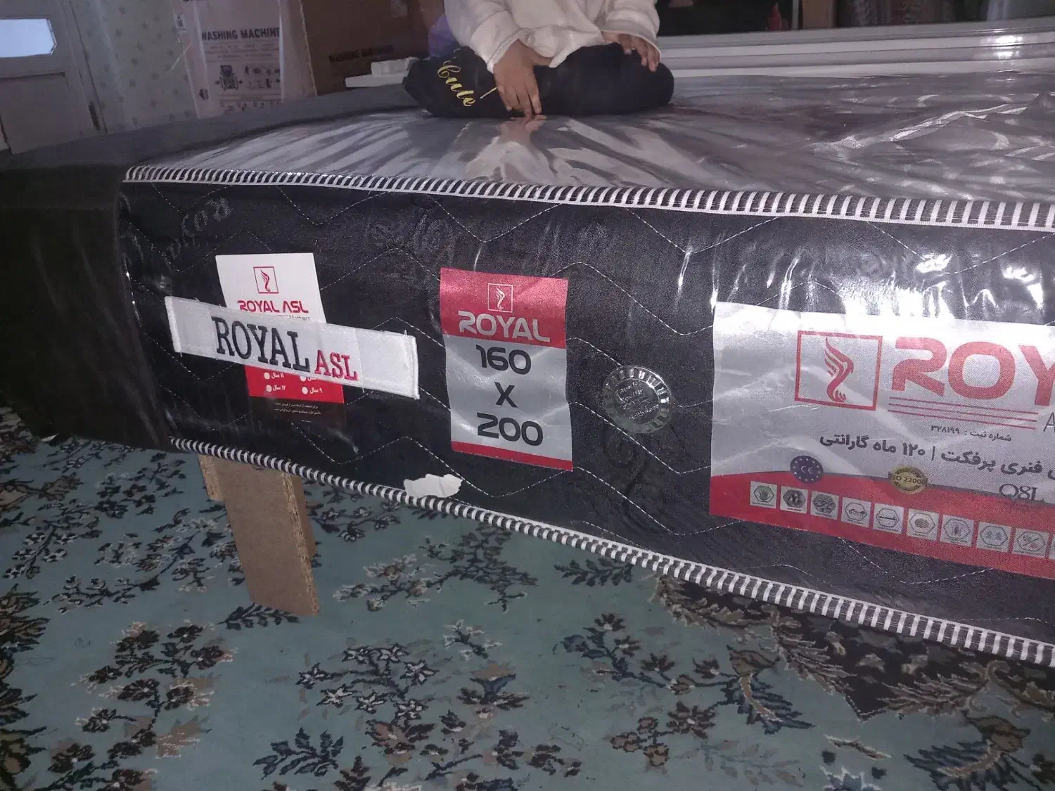 سرویس خواب دو نفره ۱۶۰ در ۲۰۰|تخت و سرویس خواب|انبارآلوم, |دیوار