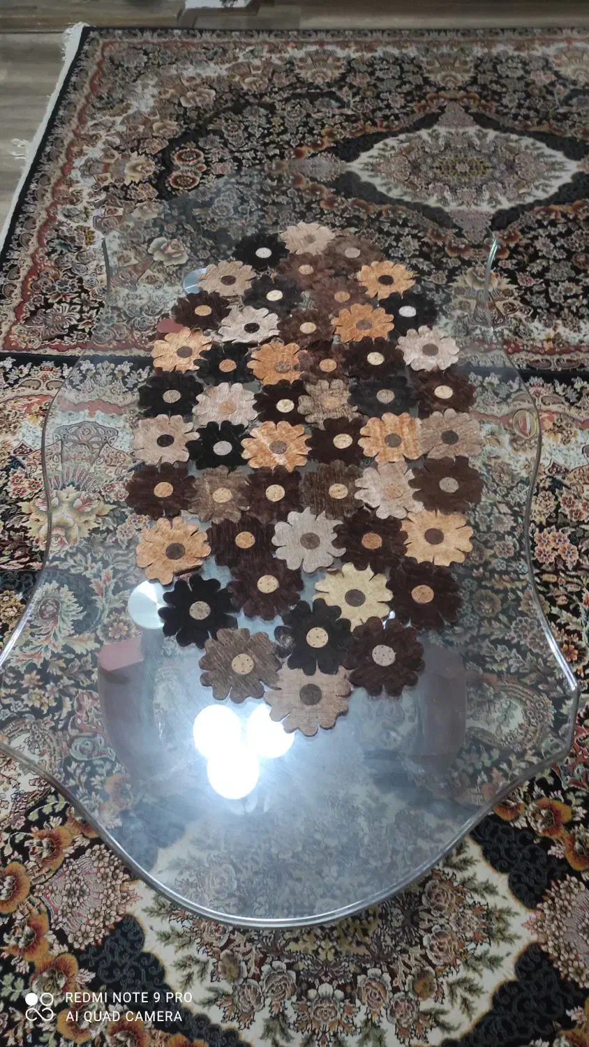 میزجلومبلی بهمراه عسلی|مبلمان خانگی و میز عسلی|بندر انزلی, لاله|دیوار