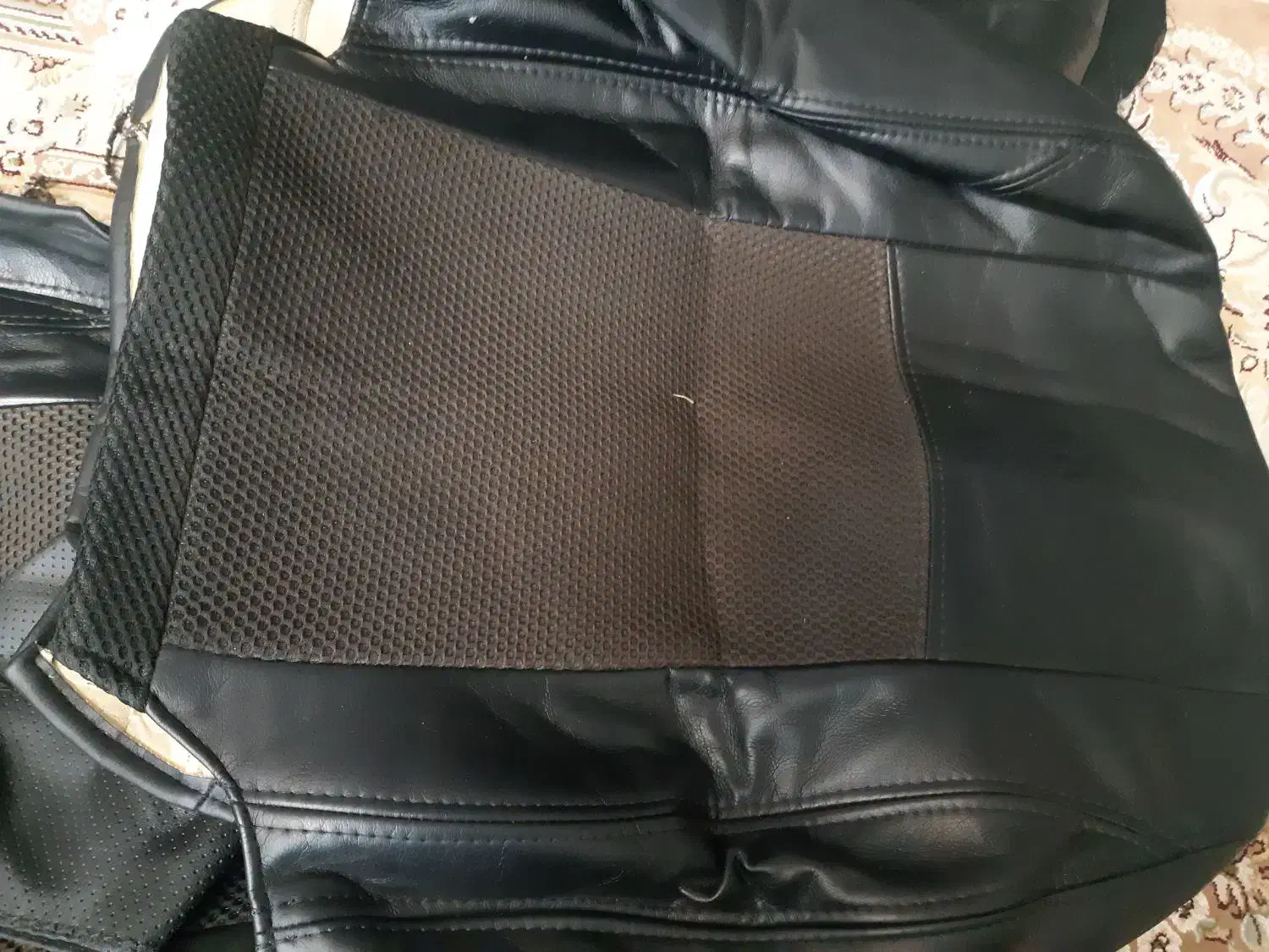 روکش صندلی چرم مشکی h30 کراس|قطعات یدکی و لوازم جانبی|محمدشهر, همایون ویلا|دیوار