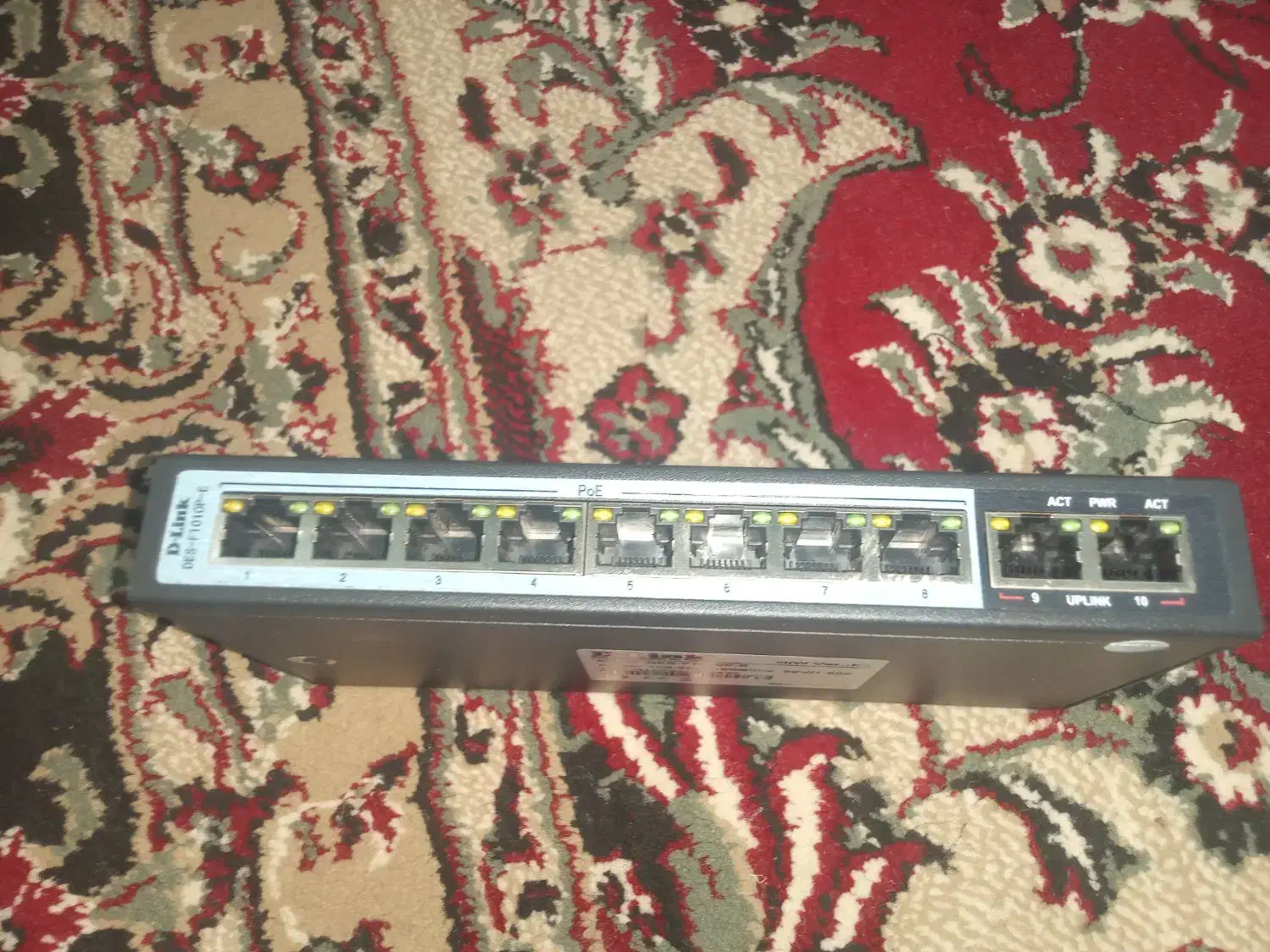 سوییچ۱۰پورت مدل|مودم و تجهیزات شبکه|اهواز, شهرک الهیه|دیوار