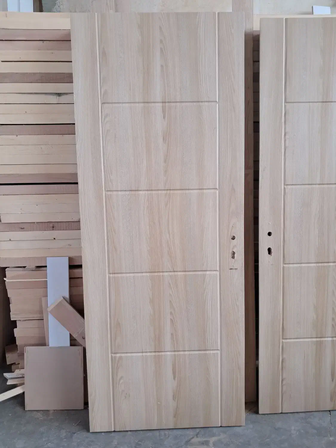 تعداد 3 لنگه درب با چارچوب و روکوب به فروش میرسد|مصالح و تجهیزات ساختمان|بومهن, |دیوار