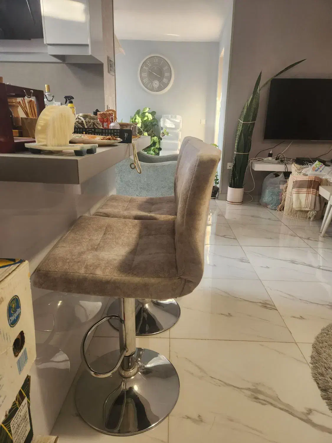 4 عدد صندلی اوپن جکدار|مبلمان خانگی و میز عسلی|رودهن, |دیوار